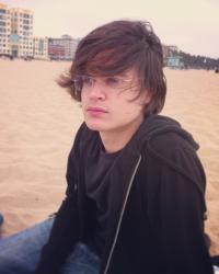 Konnor Clark at Santa Monica beach