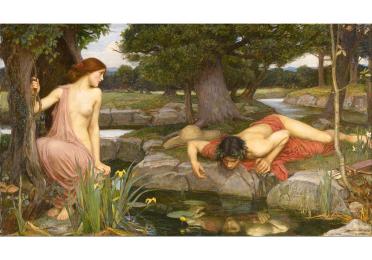 Echo and Narcissus, by JW Waterhouse (1903)