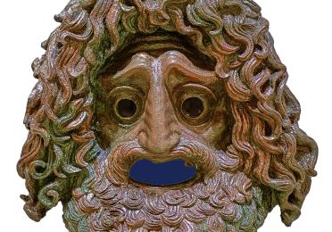 Tragic mask 4th c. BC