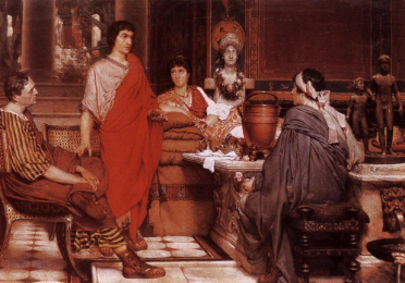 Alma Tadema-Catullus and Lesbia