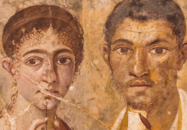 Roman painting of a man and woman