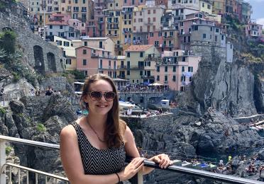 photo of Lauryn in Cinque Terre National Park in Liguria, Italy