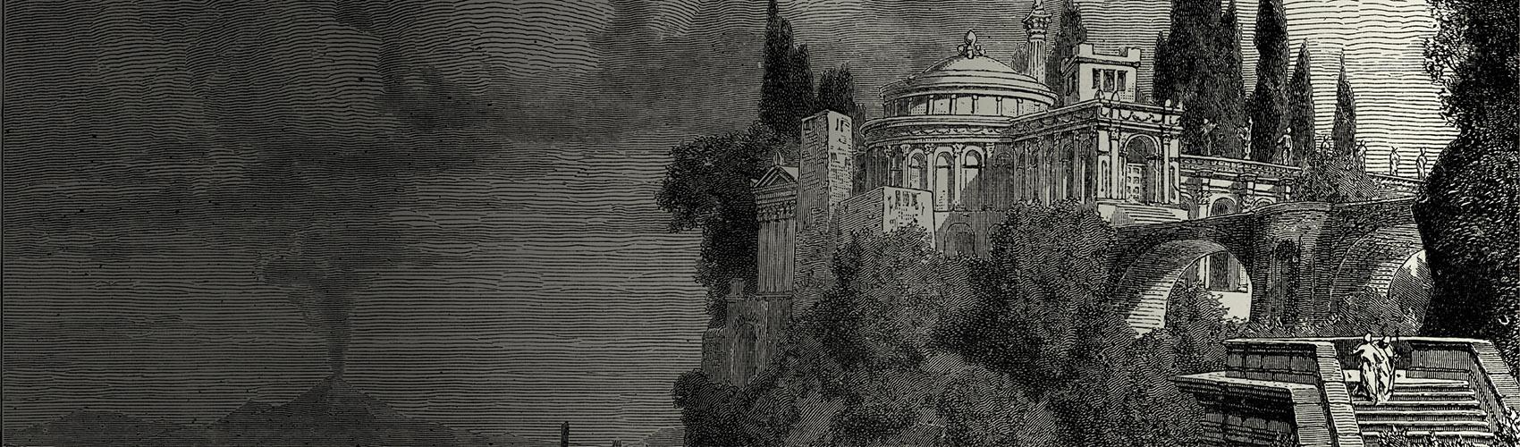 illustration of Pompeii
