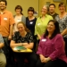 Catherine Connors (standing, third from right) with Latin teachers gathered on the UW campus, May 2016